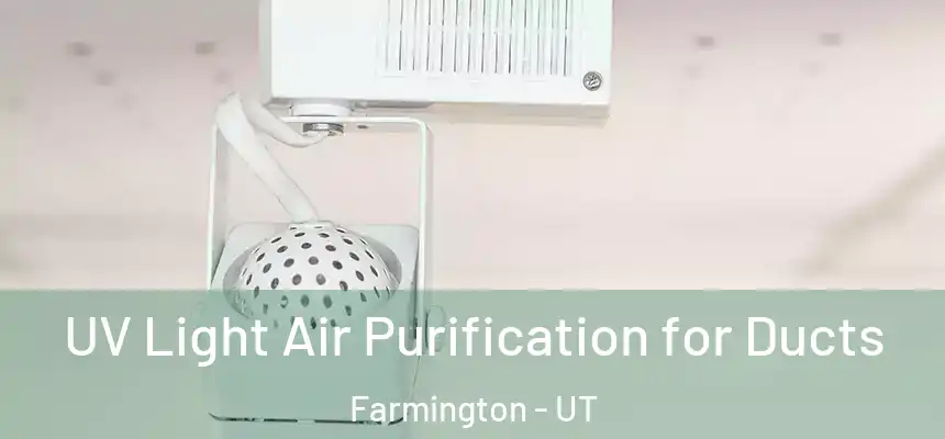  UV Light Air Purification for Ducts Farmington - UT